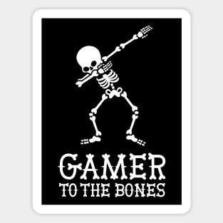 Gamer to the bones - DAB DABBING skeleton gaming Magnet